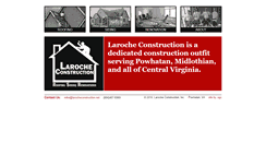 Desktop Screenshot of larocheconstruction.net